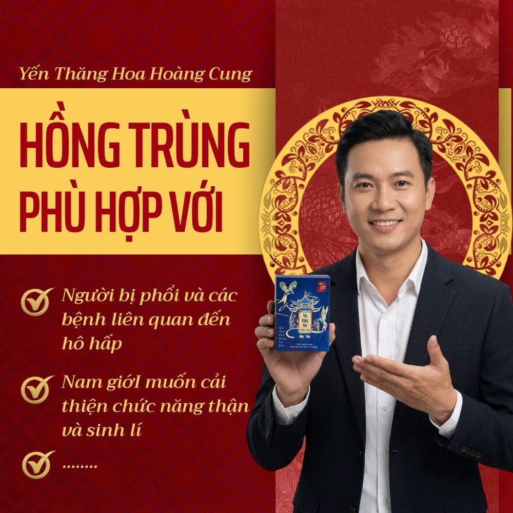 Yến Thăng Hoa Hoàng Cung Hồng Trùng (hộp lẻ)